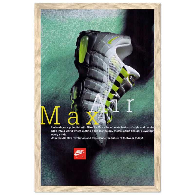 Nike Air Max Vintage Poster Ad