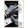Rolex Lamar Hunt Vintage Poster Ad