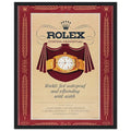 Rolex Oyster-Perpetual Vintage Poster Ad