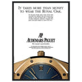 Audemars Piguet Master Watchmaker Vintage Poster Ad