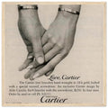 Cartier Love Bangles Vintage Poster