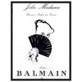 Balmain Jolie Madame Vintage Poster Ad