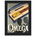 Omega Vintage Poster Ad