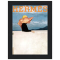 Hermes Le Monde Vintage Poster