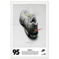 Nike Air Max 95 Vintage Poster Ad