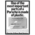 Porsche - 24 Hour Road Service Vintage Poster Ad