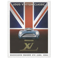 Louis Vuitton Classic Car Show Vintage Poster Ad