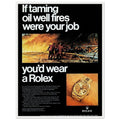 Rolex Day-Date Vintage Poster Ad