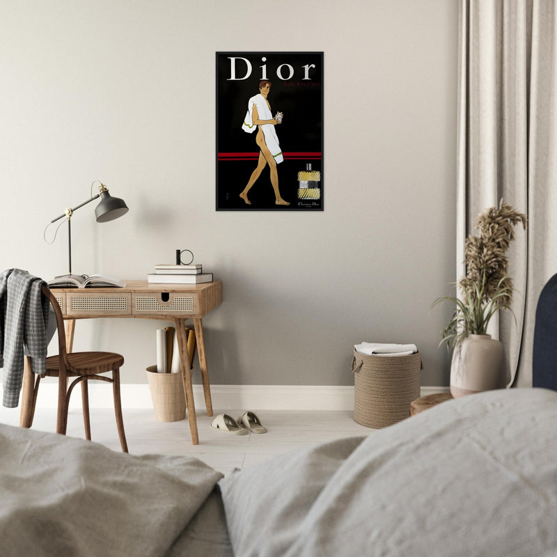 Dior Eau Sauvage Man Vintage Poster Ad