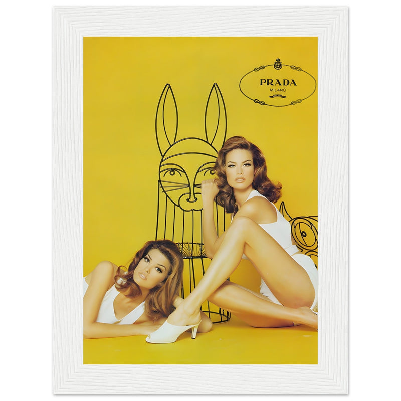 Prada Vintage Poster Ad