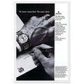 Rolex Lamar Hunt Vintage Poster Ad