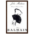 Balmain Jolie Madame Vintage Poster Ad