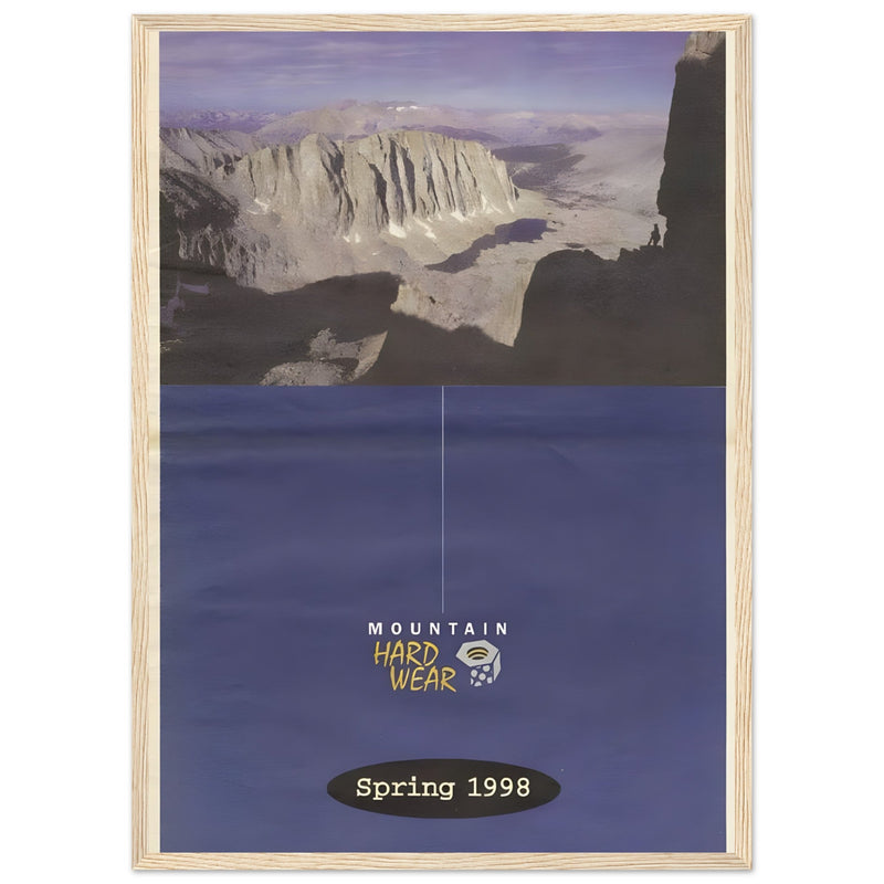 Mountain Hardwear Spring 1998 Vintage Poster