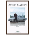 Aston Martin Vintage Poster Ad - 1964 James Bond Goldfinger