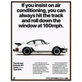 Porsche All New 911 Vintage Poster