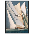 Polo Ralph Lauren Vintage Ad Poster - Polo Blue