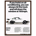 Porsche All New 911 Vintage Poster