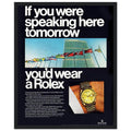 Rolex Day-Date UN Vintage Poster Ad
