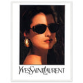 Yves Saint Laurent Vintage Poster