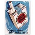 Lucky Strike Vintage Poster - Happy Days