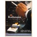 Rothmans Vintage Poster Ad - Rothman Kingsize