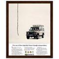 Land Rover Defender Vintage Poster