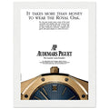 Audemars Piguet Master Watchmaker Vintage Poster Ad