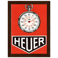 Heuer 1963 Vintage Poster Ad