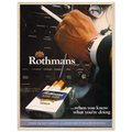 Rothmans Vintage Poster Ad - Rothman Kingsize