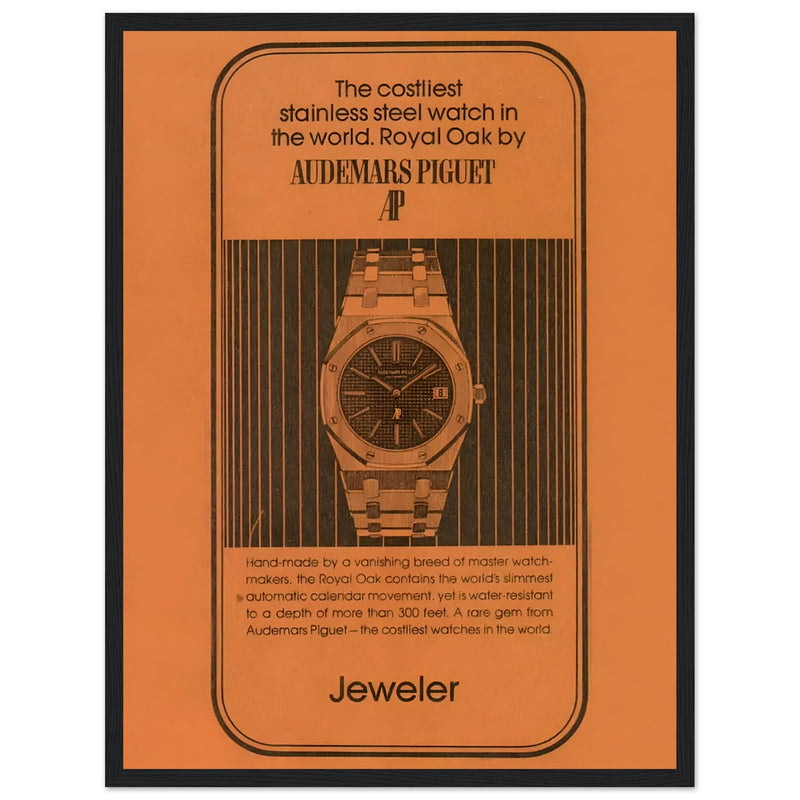 Audemars Piguet Royal Oak Vintage Poster Ad