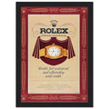 Rolex Oyster-Perpetual Vintage Poster Ad
