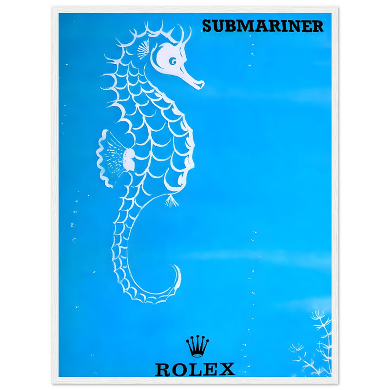 Rolex Submariner Vintage Ad Poster