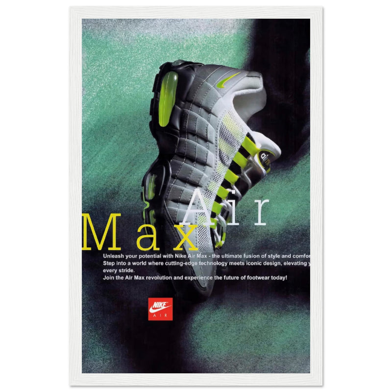 Nike Air Max Vintage Poster Ad