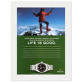 Rolex Life is Good Vintage Poster Ad