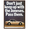 Porsche Turbo 944 Vintage Ad Poster