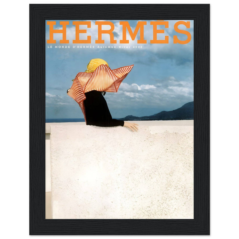 Hermes Le Monde Vintage Poster