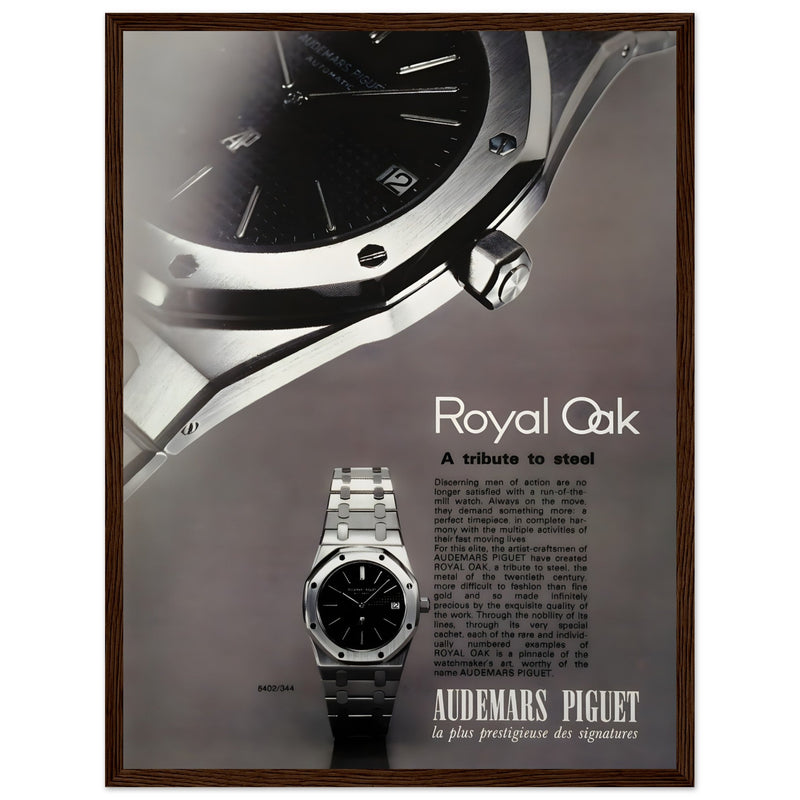 Audemars Piguet Royal Oak Vintage Poster Ad