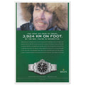 Rolex Explorer Vintage Poster Ad