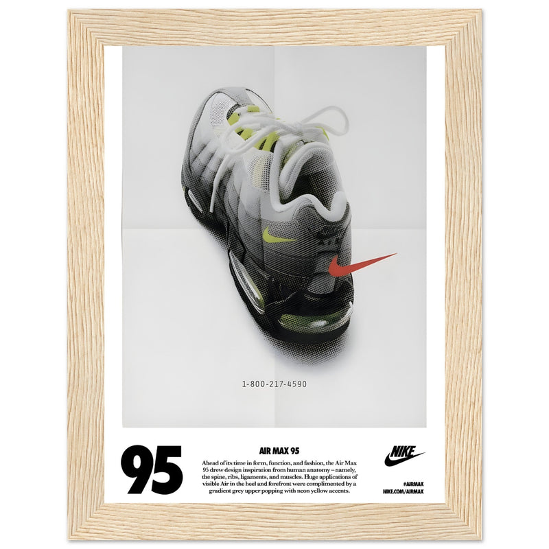 Nike Air Max 95 Vintage Poster Ad