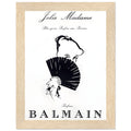Balmain Jolie Madame Vintage Poster Ad