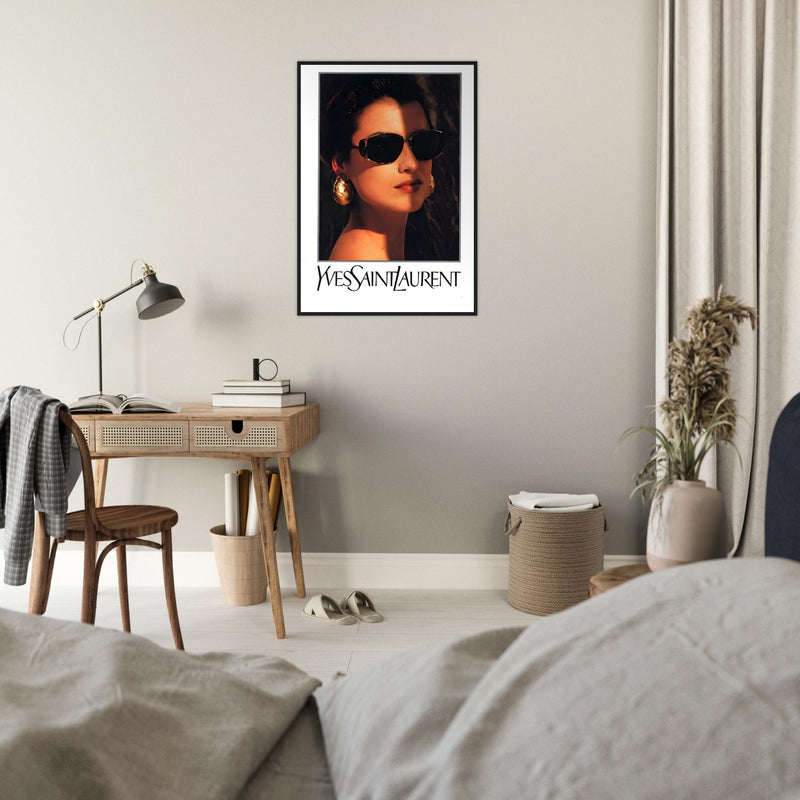 Yves Saint Laurent Vintage Poster