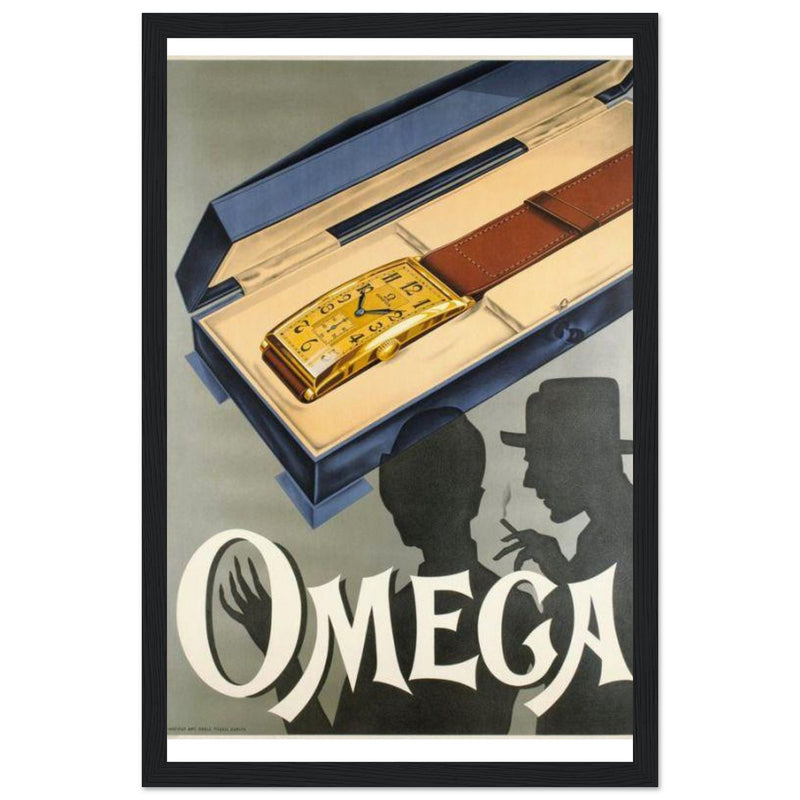 Omega Vintage Poster Ad
