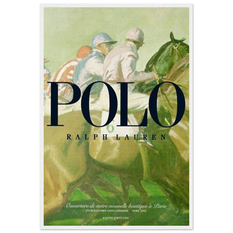 Polo Ralph Lauren Paris Vintage Poster Ad