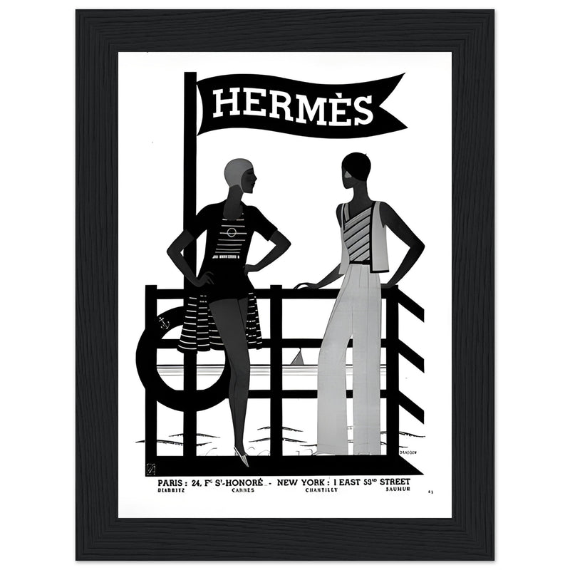 Hermes Flag Vintage Poster Ad
