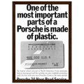 Porsche - 24 Hour Road Service Vintage Poster Ad