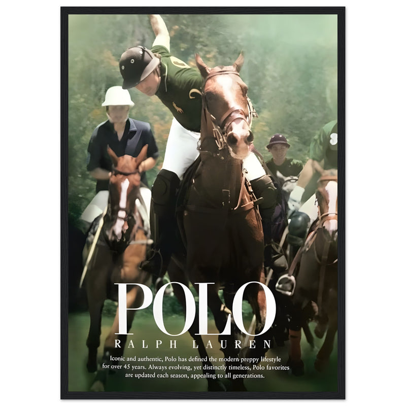 Polo Ralph Lauren Iconic Vintage Poster