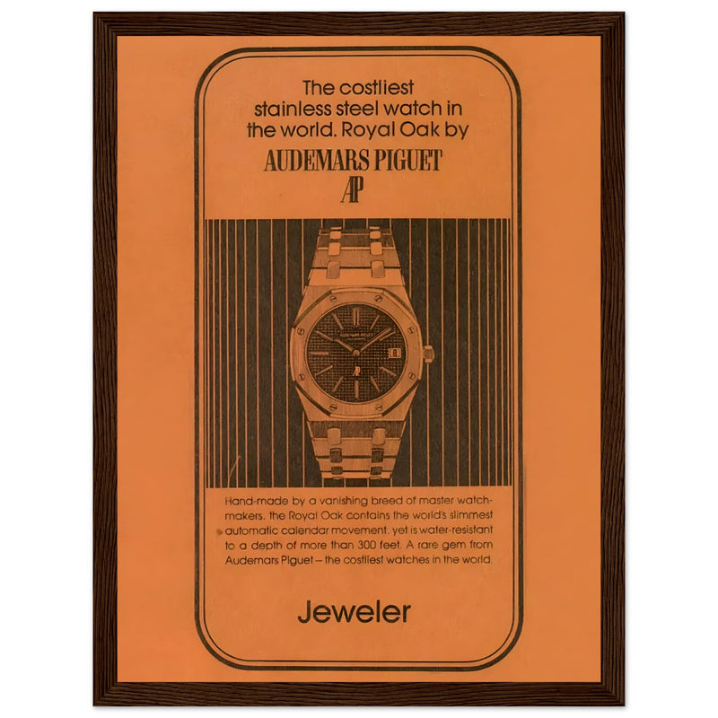 Audemars Piguet Royal Oak Vintage Poster Ad