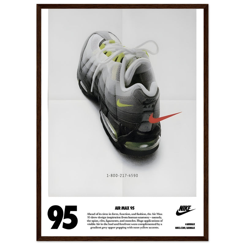 Nike Air Max 95 Vintage Poster Ad