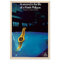 Patek Philippe A Second In the Life Vintage Poster