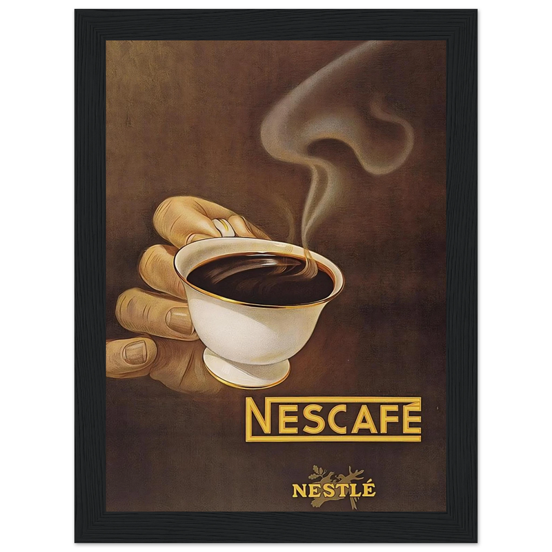 Nestle Nescafe Vintage Poster